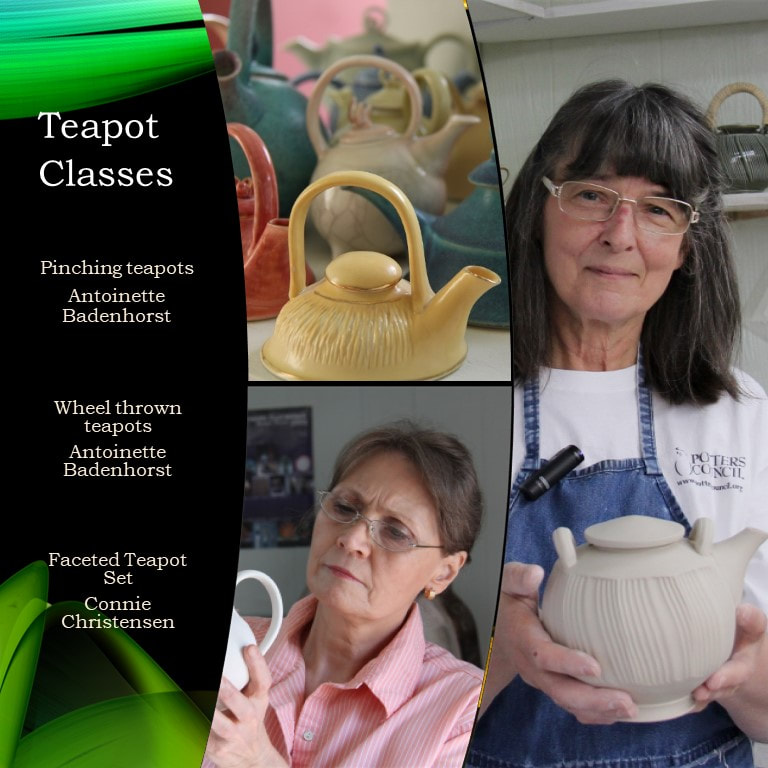 Learn how to make functional teapots in online ceramic classes that bring learning near you. 