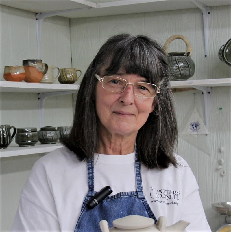 Connie Christensen is a ceramic artist and teacher at TeachinArt online school of art.